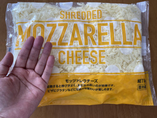 コストコのビッグサイズなとろけるチーズ