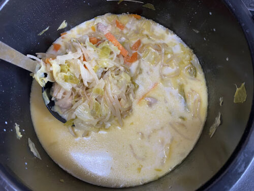 ホットクックレシピ「ちゃんぽん風スープ」の調理画像