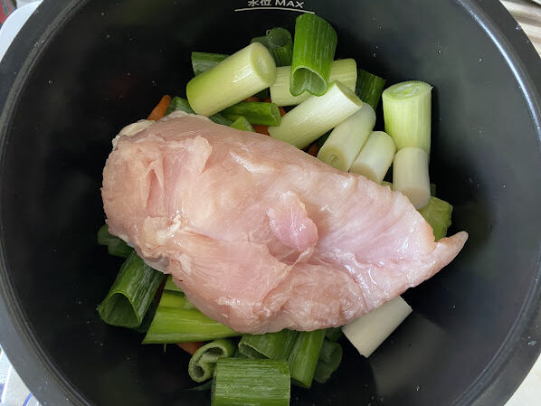 ホットクックレシピ「鶏肉の角煮風」の調理写真