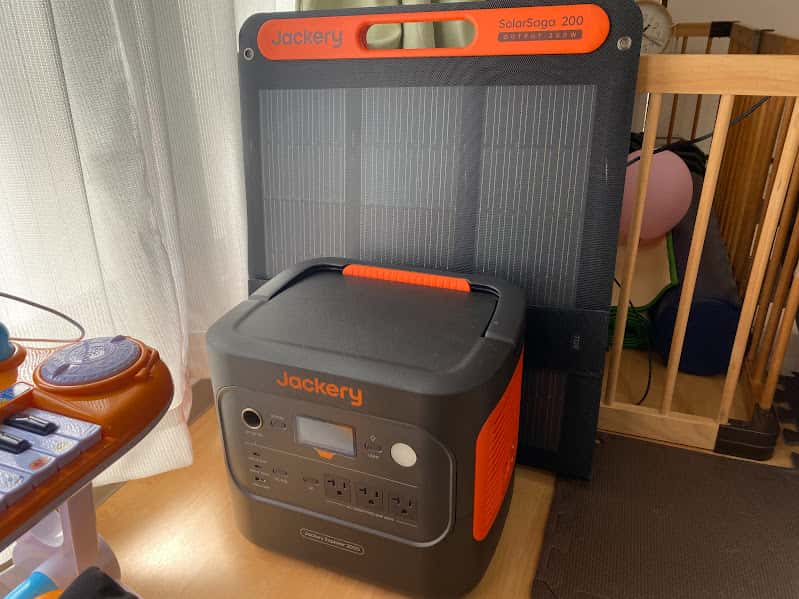 Jackery ソーラーパネル 200Wの収納実例
