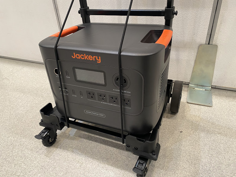 Jackery 3000Newキャリーカート