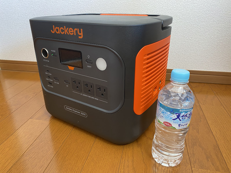 Jackery2000Newと3000Newの比較