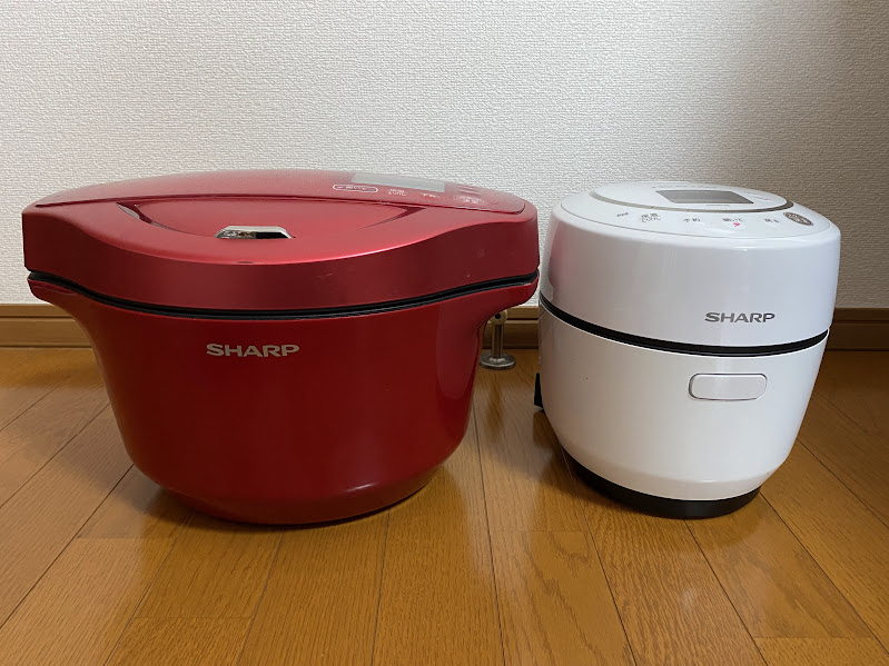 ホットクック1.0Lと2.4L