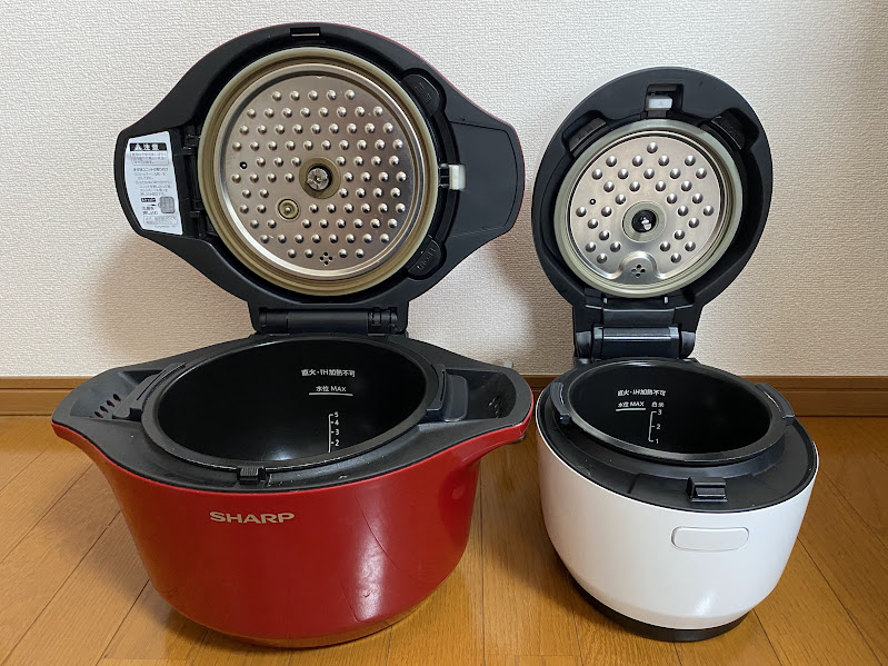 ホットクック1.0Lと2.4L