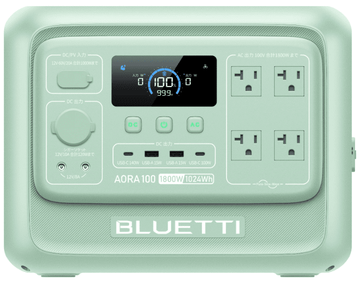 BLUETTI ポータブル電源 AROA 100 V2