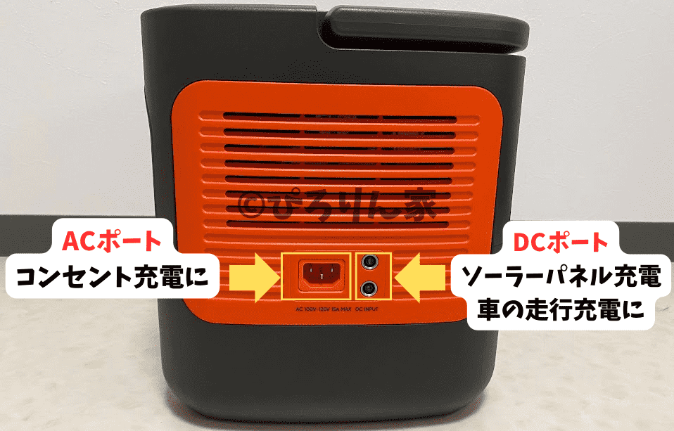 Jackery 2000 Newの出力ポート